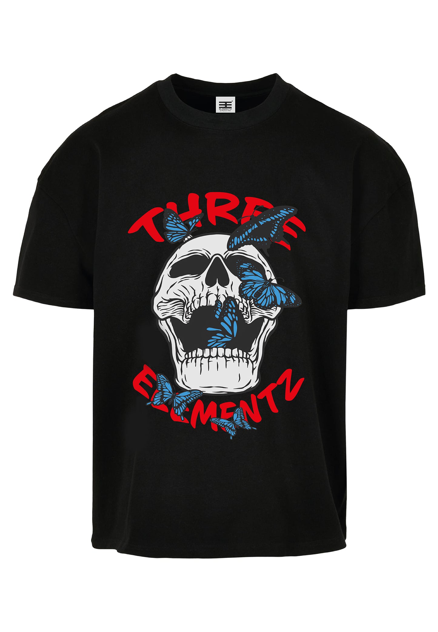 3E Skull Tee Black